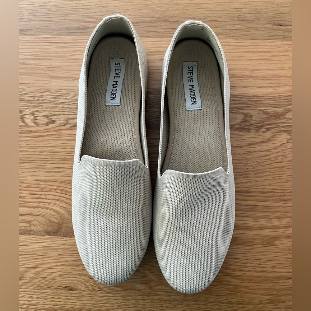 STEVE MADDEN Sabin Knit Flats Loafers size 10
